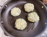 枝豆と大葉のふわふわ焼き作り方3写真
