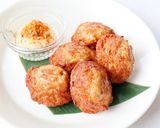 おでん・鍋だね『海老』で【海老団子揚げ】作り方2写真