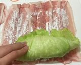 肉巻きレタス作り方2写真