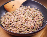 作り置きに♪とろとろなす入り☆万能肉味噌作り方3写真