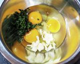 余ったパセリを活用！納豆パセリ卵焼き作り方3写真