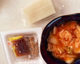 納豆のパックで洗い物なし☆納豆キムチ餅作り方1写真