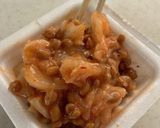 納豆のパックで洗い物なし☆納豆キムチ餅作り方3写真