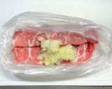 しゃぶしゃぶ用ロース肉で生姜焼き風の豚丼作り方2写真