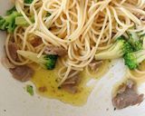 ブロッコリーとベーコンのオイルパスタ作り方10写真