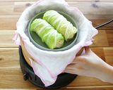 電気せいろで簡単!ロール白菜作り方4写真