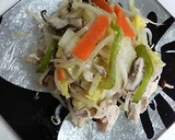 簡単！ヘルシー！白菜の塩蒸し焼き♪作り方9写真