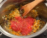 ギリシャ料理　トマト味のイカ飯作り方4写真