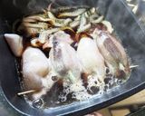 白米で作る!烏賊を食べ切るイカめし作り方5写真