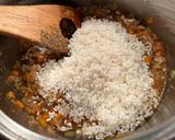 ギリシャ料理　トマト味のイカ飯作り方5写真