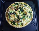 自家製酵母でほうれん草と塩豚のキッシュ♪作り方7写真