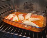 ギリシャ料理　トマト味のイカ飯作り方11写真