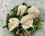 ほうれん草ツナマカロニサラダ作り方3写真
