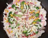 お餅のピザ作り方8写真