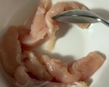 ポリ袋で！鶏ささみ磯部スティック作り方1写真