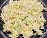 残り物で★米粉のお好み焼き作り方3写真