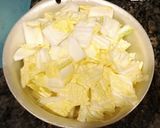 白菜とエノキの味つけポン酢の温サラダ作り方1写真