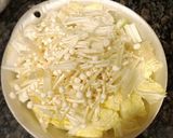 白菜とエノキの味つけポン酢の温サラダ作り方2写真