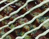 ダイエットにも最適！ケールのお好み焼き作り方5写真