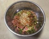 青椒肉絲餃子作り方1写真