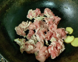 ムーシーロー/豚肉とほうれん草の玉子炒め作り方6写真