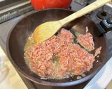 フライパン一つで簡単★三食丼作り方1写真