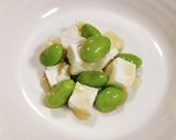 うちの味☆枝豆とクリチ☆蜂蜜がけ☆作り方5写真