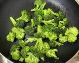ブロッコリーのむくな豆茶和え作り方3写真