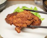 キムチの素で鶏唐揚げ作り方9写真