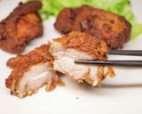 キムチの素で鶏唐揚げ作り方10写真