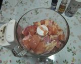チキンの煮込みハンバーグ作り方2写真