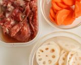 コク旨♡牛肉とれんこんのオイスター炒め作り方1写真