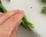 春菊のポン酢和え作り方1写真