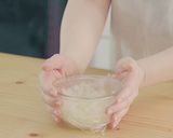 ハムとホワイトソースのパン作り方11写真