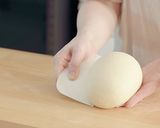 ハムとホワイトソースのパン作り方8写真