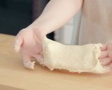 ハムとホワイトソースのパン作り方6写真