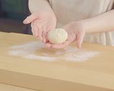 ハムとホワイトソースのパン作り方23写真
