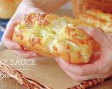 ハムとホワイトソースのパン作り方31写真