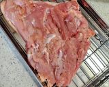 桃ジャムソースの鬼旨チキンステーキ作り方2写真