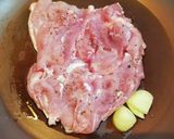 桃ジャムソースの鬼旨チキンステーキ作り方4写真