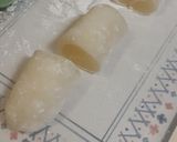 レンジで♡求肥の苺包み～餡子入り作り方9写真