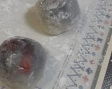 レンジで♡求肥の苺包み～餡子入り作り方11写真