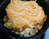 ウィンナーとキャベツの\大盛り/ペペロン作り方3写真