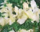 薄着には低カロリー栄養豊富ケールのナムル作り方1写真