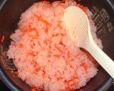 ピンクで特別感❤️家族と桜色のお稲荷さん作り方4写真