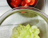 セロリとミニトマトの中華風マリネ作り方1写真