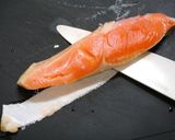 簡単！ご飯のお供　銀鮭しょうが作り方1写真