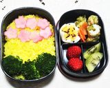春の お花畑弁当作り方7写真