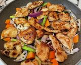 鶏胸肉の生姜焼き根菜編作り方5写真