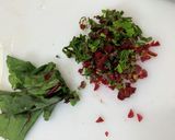 ビーツの茎で色だしちらし寿司作り方3写真